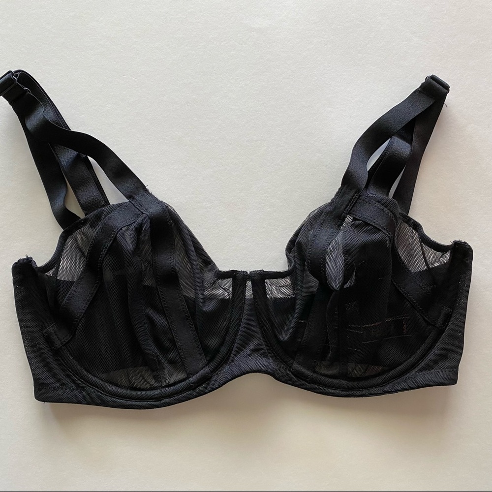 Victoria’s Secret- Luxe, Unlined, Black, 32DD